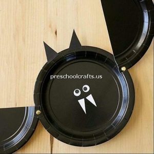 bat-crafts-with-paper-plate