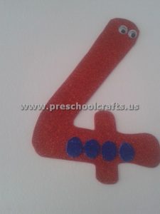 numbers-4-four-craft-ideas-for-preschool