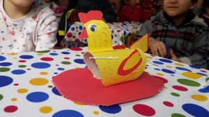 Chicken handicraft ideas for preschool