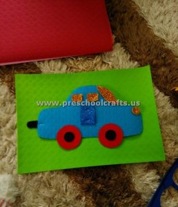 cars craft activities for kids