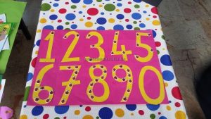 craft ideas related to numbers theme for preschool