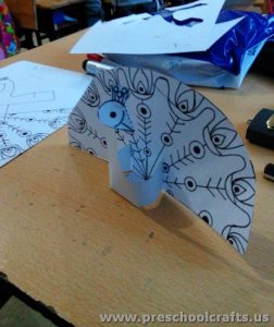 cut-and-folding-paper-peacock