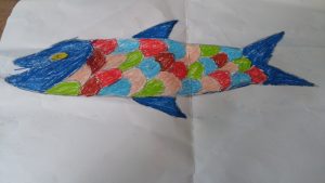 fish theme craft for kindergarten