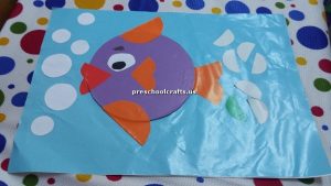 kindergarten craft idea for fish