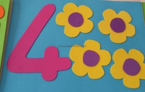 numbers craft idea for preschool