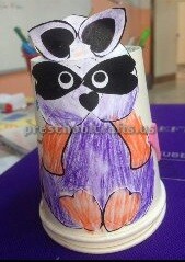 paper cup panda craft ideas