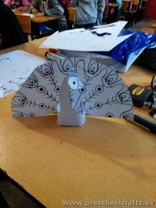peacock project ideas for kids