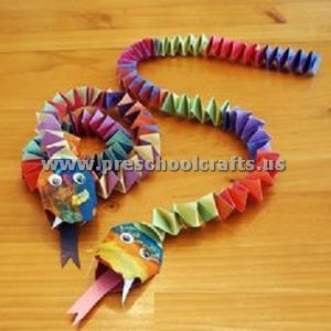 accordion snake craft ideas for kids