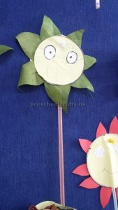 flower craft ideas for kindergarten