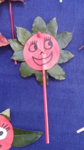 flower theme crafts for kindergarten