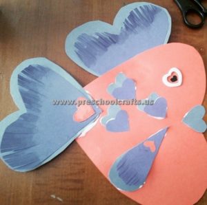 hearts fish crafts for valentines day