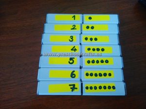 numbers activity idea for kids