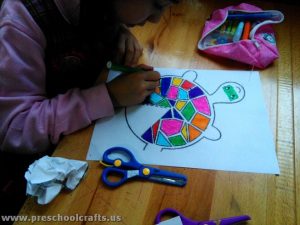 paper turtle crafts for kids