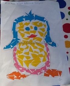 penguin theme craft for kids