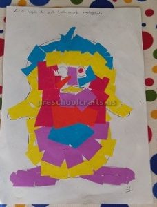 preschool crafts related to penguin theme