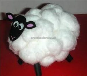 sheep craft for first grade