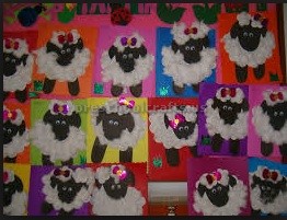 sheep craft ideas for firstgrade