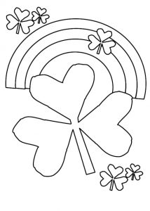 Happy St. Patrick's Day free printable coloring pages