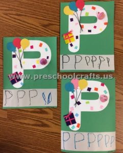 Letter P is for party