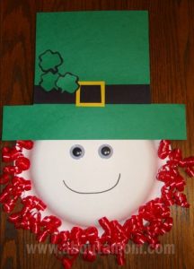 Paper Plate Leprechaun Craft Ideas for St. Patricks Day
