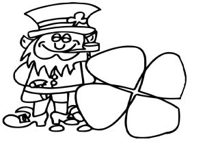 St. Patrick's Day coloring pages for kids