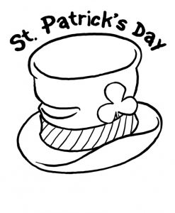 St. Patrick's Day coloring pages for kindergarten-free printable