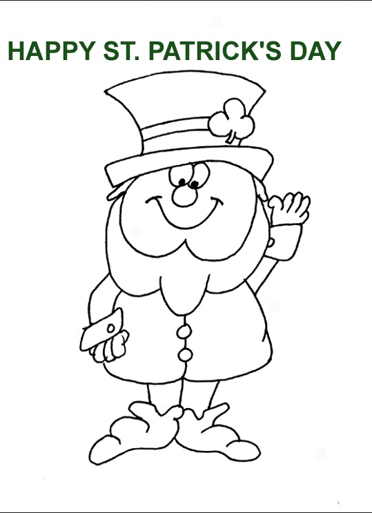 St. Patrick's Day rainbow coloring pages for preschoolers ...