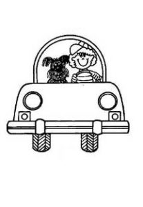car coloring pages free printable for kindergarten