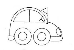 car coloring pages free printable for toddler