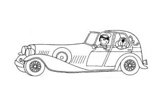 luxury car coloring pages for preschool