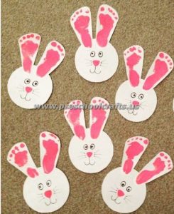 preschool easter bunny crafts