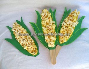 spring corn craft ideas for kids