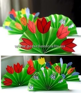 spring flowers crafts for kids