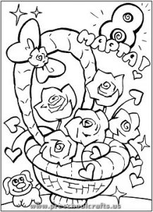 womans day coloring pages for kindergarten