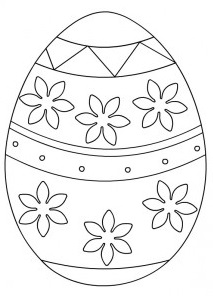 Coloring pages related to happy easter for kids