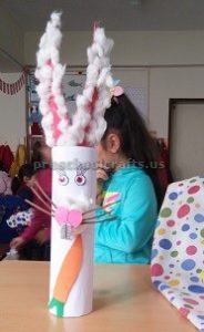 Happy Easter Bunny Craft for Preschool Kids
