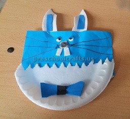 Paper Plate Craft to Easter Bunny
