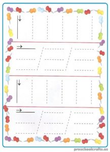 Printable Tracing Sheets for Kindergarten