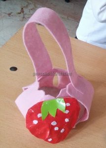 Spring Fruits Craft Ideas for Preschool - Strawberry Craft for Kids