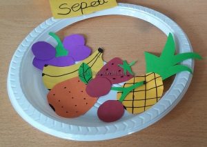 Spring Fruits Paper Plate Craft Ideas for Preschool