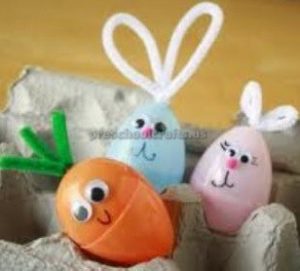 happy easter egg craft for preschool - happy easter egg craft