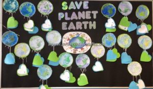 kids earth day bulletin board activities