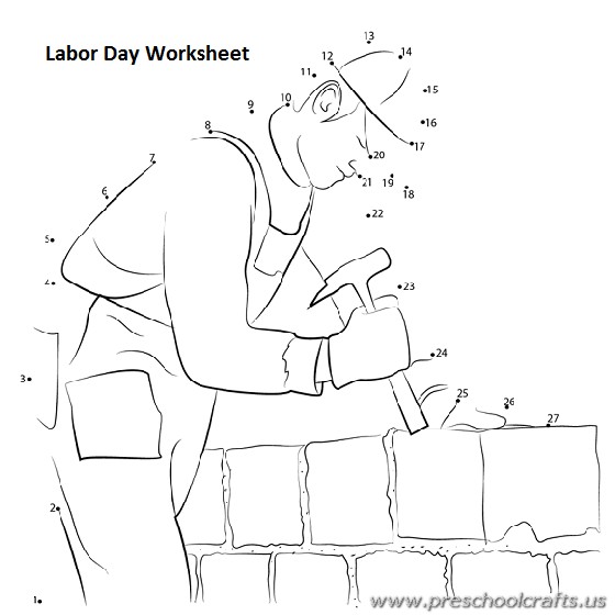 Labor Day Free Printable Worksheets