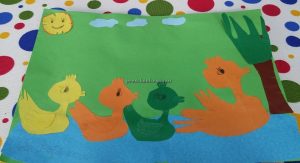 Duck craft ideas for kindergarten