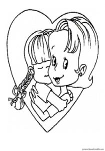 Mother's Day Coloring Pages for Toddler