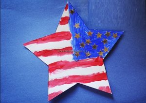 Patriotic star craft ideas to memorial day for kindergarten