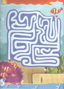 fun maze worksheet for preschoolers