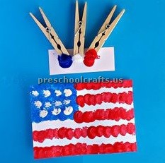 memorial day flag craft ideas for toddler