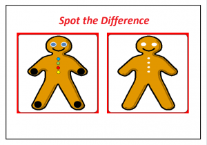 spot the difference worksheet for preschool