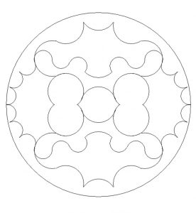 Free Printable Mandala Coloring Pages for 1'st grader